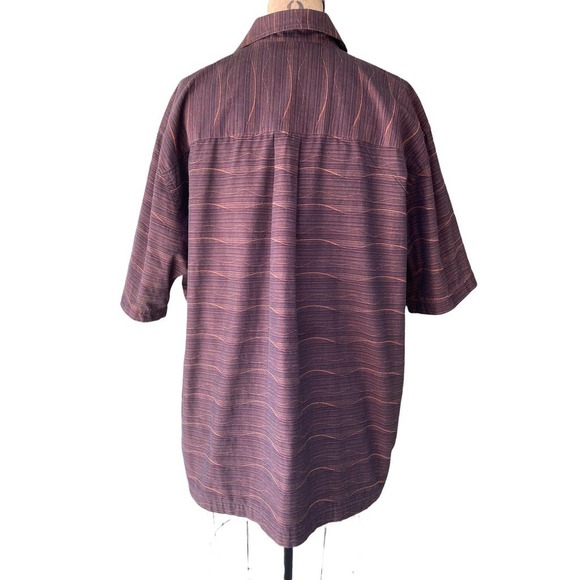 The Havanera Co Mens Striped Button Down Casual Shirt XL - Picture 5 of 8